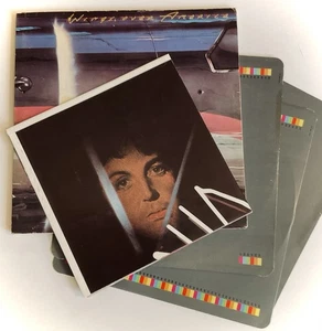 1976 UK 1st Press PAUL MCCARTNEY WINGS OVER AMERICA 3X Vinyl LP Gat Poster VG+ - Picture 1 of 23