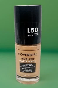 COVERGIRL TRUBLEND MATTE MADE FOUNDATION SHADE L50 Fair Beige - Picture 1 of 1