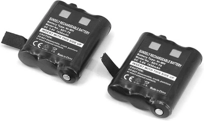2x Ni-MH Battery Pack For Motorola Radio TLKR T62 T82 T92 H2O T200 T200TP T210