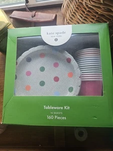 Kate Spade New York x Target Kit di Stoviglie Multicolore NUOVO - Foto 1 di 6