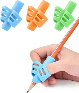 3 Pack Pencil Grips for Kids Handwriting, Pencil Gripper Pencil Holder for Toddl - Picture 1 of 11
