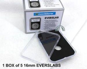 5 Pack of EVERSLABS for 1/10oz US Gold & Platinum Eagle Coins - 16mm Diameter - Picture 1 of 9