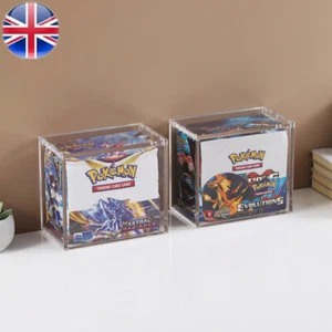 Premium Acrylic Display Case Box for Pokemon Booster boxes - UV Protected - Picture 1 of 11