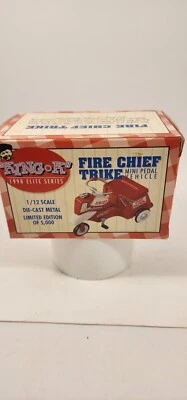 King-K Fire Chief Trike, Die Cast,  #4965 of 5000. - Image 1 of 4