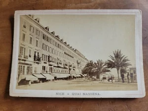 Schönes, Frankreich Quai Massena VINTAGE Anfang 1900 Foto, Promenade, AL Empire Russe - Bild 1 von 3