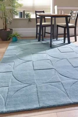 100%Wool Latest Design Hand Made Hand Tufted Rug Customized Area Rug 4x6,5x8Feet - Image 1 of 4