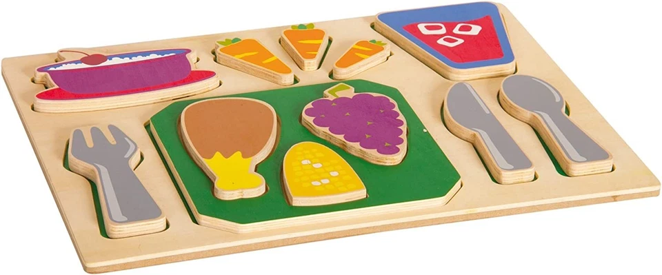 Guidecraft Sorting Food Tray Dinner - Image 1 of 1
