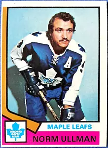 1974-75 Topps NORM ULLMAN #236 Toronto Maple Leafs, EX, angoli affilati - Foto 1 di 2