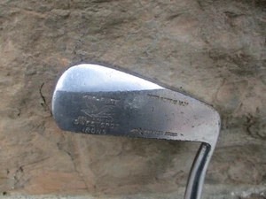 Putter de agarre de cuero con eje de nogal americano Kro-Flite Sweetspot diestro 35" circa 1927 vintage - Imagen 1 de 7
