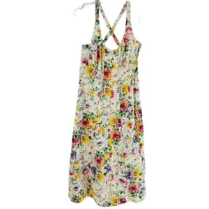 Petersyn X Revolve Floral Midi Maxi Dress XL Retro Cottagecore Feminine A-Line - Picture 1 of 11