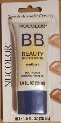 Medium 1 Beauty Benefit B.B. Cream by Nucolor 11 ct. multi-action skincare - Image 1 of 2