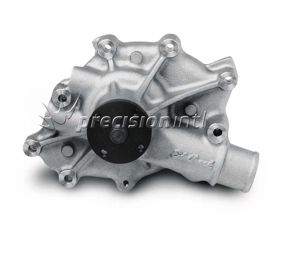 EDELBROCK 8840 VIC REV ROTATION WATER PUMP SATIN FINISH FORD 5.0L 1986-93 V8 - Image 1 of 1