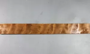 Guitar Neck Blank Ripple Maple Hardwood SET LUTHIER SUPPLY 26.2"x2.95"x1.1" - Picture 1 of 5