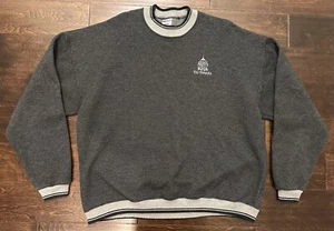 Vintage Jerzees Men’s Trump Taj Mahal Blue/Grey Fleece Sweatshirt- Size 2XL - Picture 1 of 13