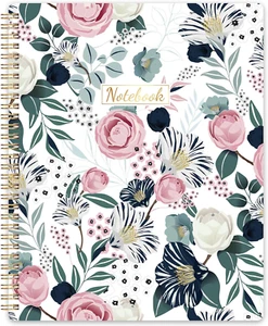 Spiral Notebook - Notebooks Spiral Bound, 8.5" * 11", Journal Notebook with Thic - Picture 1 of 12