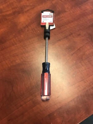 New 1x Craftsman 1/4” Slotted Screwdriver 6” Length 41584 - Image 1 of 4