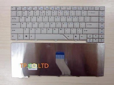 Nuevo Teclado Para Acer Aspire 4520 4710 4720 4920 5220 5310 EE. UU. Gris Blanco Foto 1 de 1