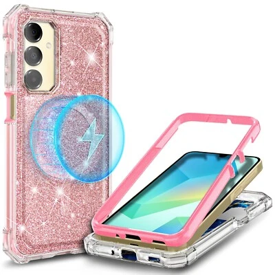 Capa protetora à prova de choque telefone Magsafe 5G e 4G para Samsung Galaxy A16 - Imagem 1 de 4