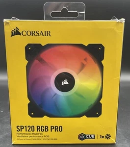 Corsair SP120 RGB PRO Performance 120mm Fan - Afbeelding 1 van 6