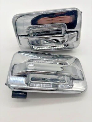 Manijas de puerta delantera cromadas Ford/Lincoln F150 2004-2006 Foto 1 de 4
