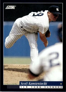 1994 Score Baseball Card Scott Kamieniecki New York Yankees #350 - Picture 1 of 2