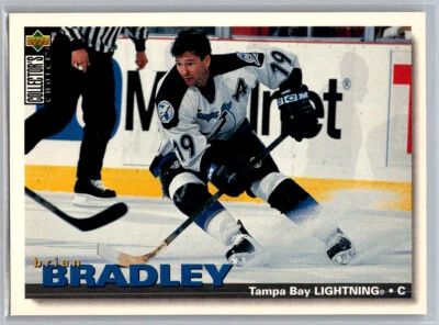 # 128 Brian Bradley Tampa Bay Lightning 1995-96 Collector's Choice - Image 1 of 2