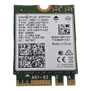 Original double bande AC9260 modèle 9260NGW 1730Mbps #W8 - Photo 1/1