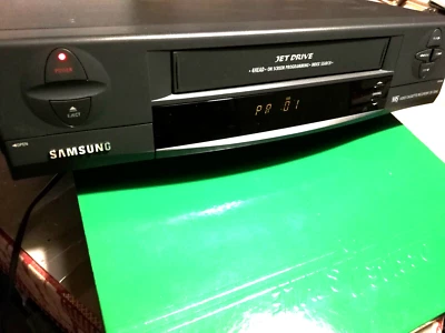 SAMSUNG SV-73XK - VCR Vintage 4 Head Ex funzionante - da Rivedere o Ricambi - Immagine 1 di 4
