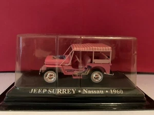 SUPERBE TAXI JEEP SURREY NASSAU 1960 1/43 NEUF SOUS BLISTER L1 - Imagen 1 de 4