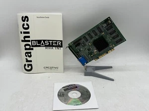 Vintage Creative Labs CT6700 Nvidia Riva TNT 16MB Graphics Video Card Open Box - Picture 1 of 11