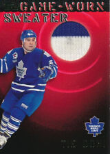 2000-01 Topps GAME WORN SWEATER #TD TIE DOMI - Toronto Maple Leafs