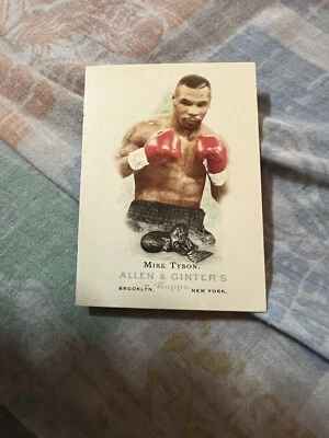 2006 Topps Allen & Ginter's - #301 Mike Tyson Boxing Card Mint SP - Image 1 of 2