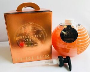 Perlier HONEY MIEL Bath & Shower Cream, 33.8 oz Honey & Orange  Sealed Gift Box!
