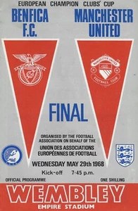 BENFICA V MANCHESTER UNITED ~ EUROPAPOKALFINALE ~ 29. MAI 1968 - Bild 1 von 1