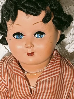 Bambola Vintage Anni '50 (Ottolini?) - Immagine 1 di 4