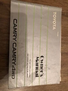 TOYOTA CAMRY 4WD Owners Manual FACTORY ! - Picture 1 of 3