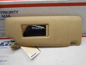 07 BMW X3 RH PASSENGER SUN VISOR TAN MI0639 - Picture 1 of 2