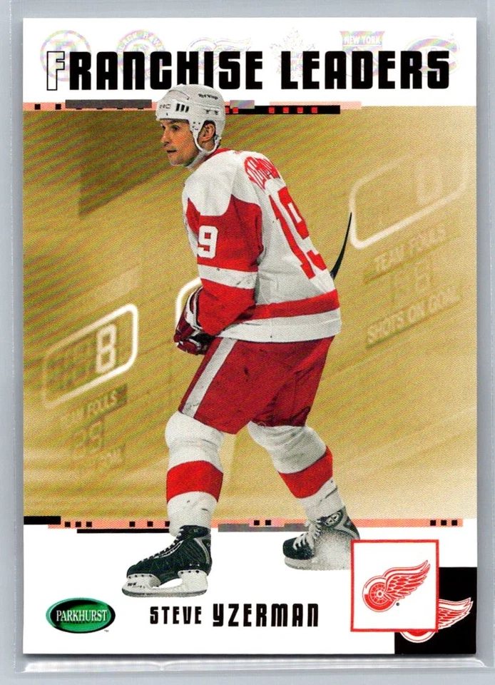 2003-04 Parkhurst Original Six Detroit #92 Steve Yzerman Detroit Red Wings - Image 1 of 2
