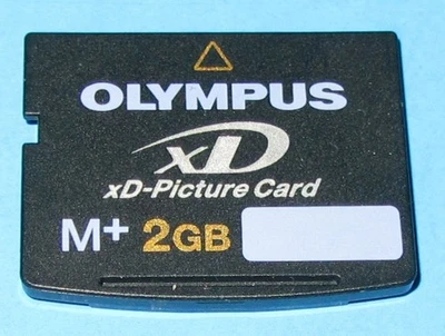 奥林巴斯 M+2GB xD 图片卡 UVGC 卖家保证买家支付退货美国买家 — 第 1/4 张图片