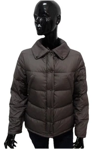 Moncler Giubbotto Donna Taglia 40 Piumino Marrone Trapuntato Invernale Classico - Imagen 1 de 21