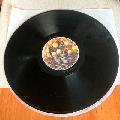 EAGLES - Live 2 x LP Germany 1980 1st press - only discs/NO cover - VG+ cond. - Immagine 1 di 4