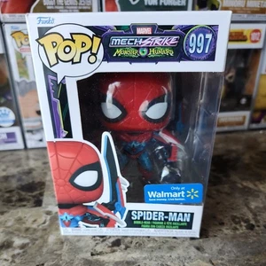 Funko POP Spider-Man #997 Marvel Mech Strike Monster Hunters Walmart Exclusive - Bild 1 von 6