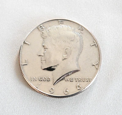 Mezzo dollaro Kennedy in argento 1966 - 1/2 dollaro - Silver 400 - qualità SUP - Immagine 1 di 3
