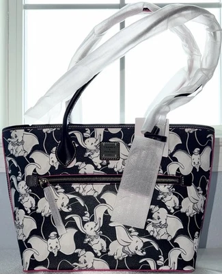 ¡Nuevo con etiqueta! Bolso de mano de cuero para mujer Disney Dooney & and Bourke Dumbo Foto 1 de 4