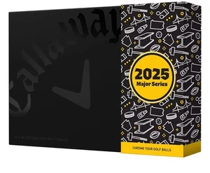 Callaway Chrome Tour MAJOR SERIES: JUNE US Open Golf Balls Pitt (Sleeve of 3) - Picture 1 of 2