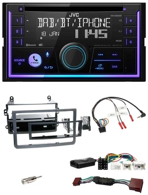 JVC Lenkrad USB 2DIN DAB Bluetooth CD Autoradio für Nissan 350Z 05-08 Roadster B - Bild 1 von 4