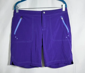 Title Nine Rogue Badeshorts 9" lila leicht UPF 50 Größe 6 - Bild 1 von 8