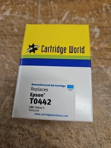 Cartucho de tinta de repuesto para Epson 44 nuevo precintado T0442 cian - Imagen 1 de 1
