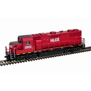 10004579 Trainman HO EMD GP38-2 - Sound & DCC Helm Leasing HLCX #3828 - Picture 1 of 2