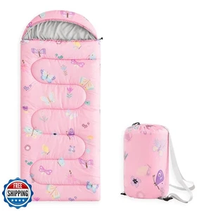 Wake In Cloud - Kinderschlafsack für Mädchen Kleinkinder, Camping bei warmer Kälte We - Bild 1 von 5